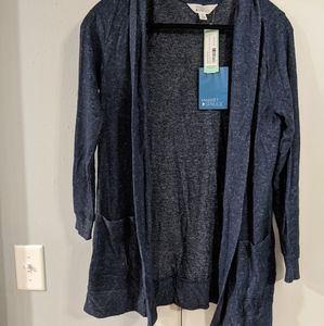 Market and spruce Navy cardigan